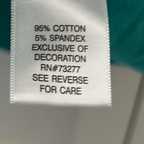 Croft & Barrow Woman Stretch 2x Kelly Green Shirt - Picture 4 of 5